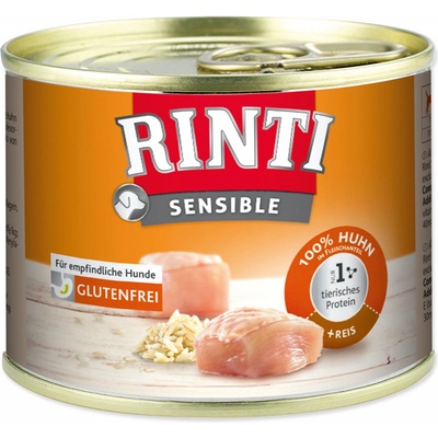 Rinti Sensible kuře a rýže 185 g – Hledejceny.cz
