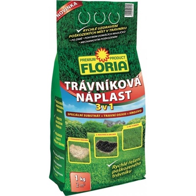 FLORIA náplast Trávníková 3 v 1 1 kg