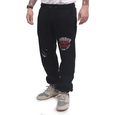 Yakuza tepláky Hate Loose JOB23051BLK Černé