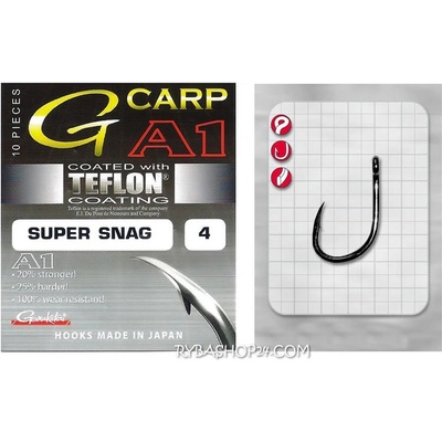 Gamakatsu G-Carp A1 Super Snag PTFE vel.6