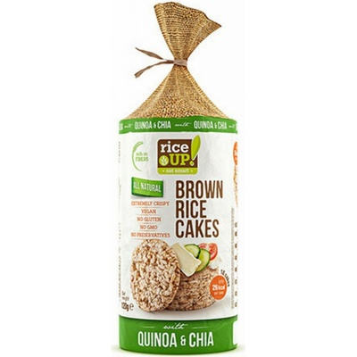 Rice Up Ryžové chlebíčky chia quinoa 120 g