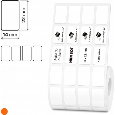 Samolepicí samolepky pro Niimbot K3 4800 ks