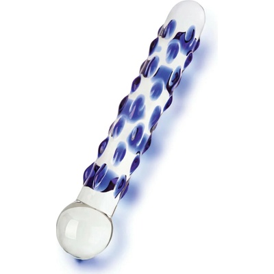 Worxx Sklenené obojstranné Dildo Diamond Dazzler Glass