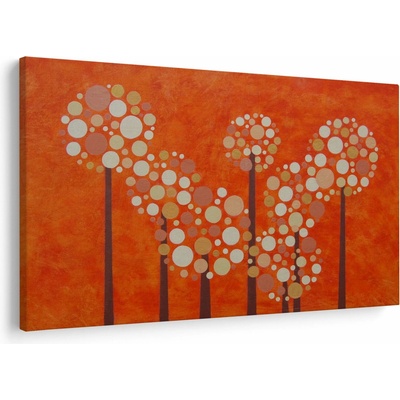 Obraz - Oranžový les, jednodielne 90x60 cm