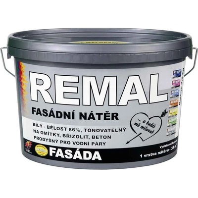 REMAL FASADA 7,5 Kg biela