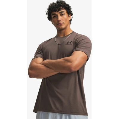 Under Armour Sportstyle Left Chest Logo SS peppercorn/black