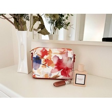 MaxFly Malá kožená crossbody kabelka 52321 červená