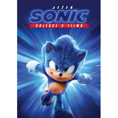 Ježko Sonic 1-3 kolekcia 3DVD
