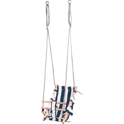 ST Leisure Equipment Hojdacka LEQ FUMIKO 36 x 24 x 45 cm tkanina/drevo modrá
