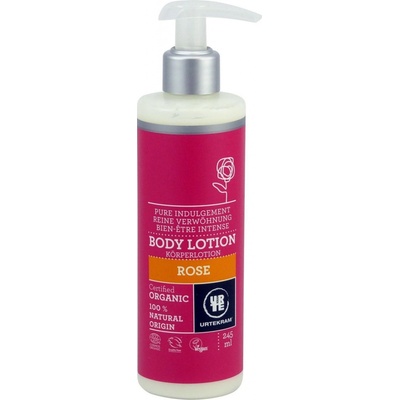 Urtekram Růžové tělové mléko 250 ml