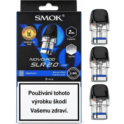 SMOK Novo SLR 2.0 Pod Meshed 1,0ohm 2ml 3ks