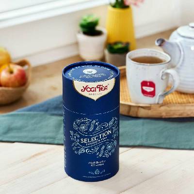 Yogi Tea Favourite Gift Box darčekové balenie obľúbených čajových zmesí 30 vrecúšok