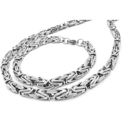 Steel Jewelry Souprava Řetízek náramek Chirurgická ocel SET240217 – Hledejceny.cz
