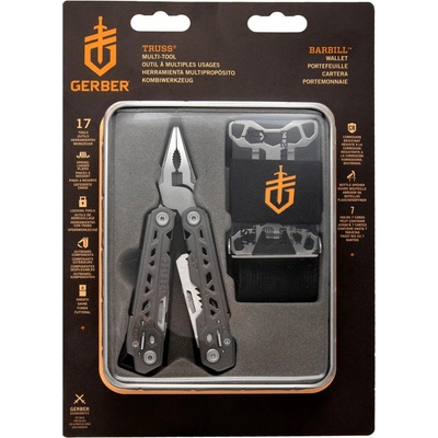 Gerber Truss Multi-tool a Barbill peněženky SET