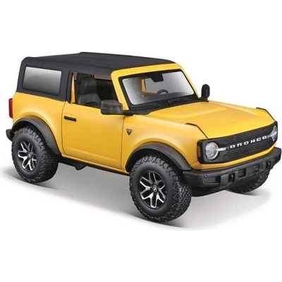Maisto 2021 Ford Bronco Badlands žltý 1:24