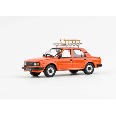 Abrex Škoda 120L 1984 Oranžová Brilantní 1:43