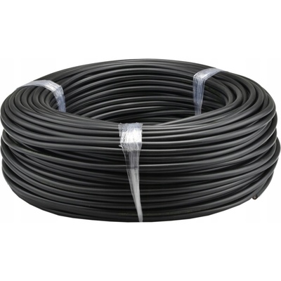 Elektrokabel H03VV-F / OMY 300V 3x1 černý lanko 100m