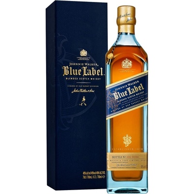 Johnnie Walker Blue Label 60y 40% 0,7 l (holá láhev)