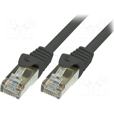 Logilink CP2053S Patchcord Cat.6 F/UTP EconLine, 2m, černý
