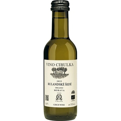 Cibulka Rulandské šedé Pozdní sběr 13,5% 0,187 l (holá láhev)