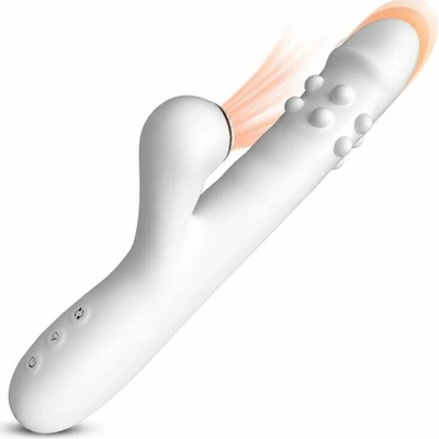 BoT Silikonový vibrátor 3 rotační funkce a 7 funkcí lízání