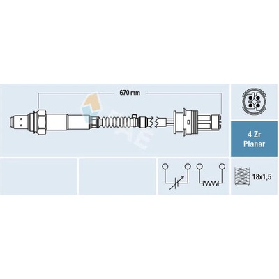 Lambda sonda FAE 77328