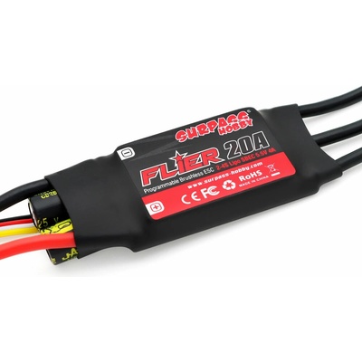 Regulátor otáček 20A Surpass FLIER V2 - 32 bit SBEC - 4A