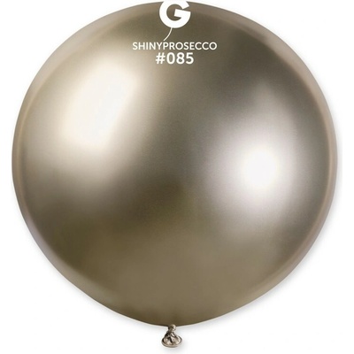 Svet balonku Guľatý chrómový balónik SHINY Prosecco 80 cm