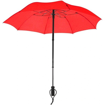 EuroSchirm deštník Telescope Handsfree red
