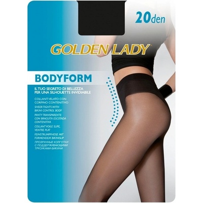 Golden Lady Stahující Body Form 20 DEN Černé