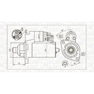 Štartér MAGNETI MARELLI MQS1323