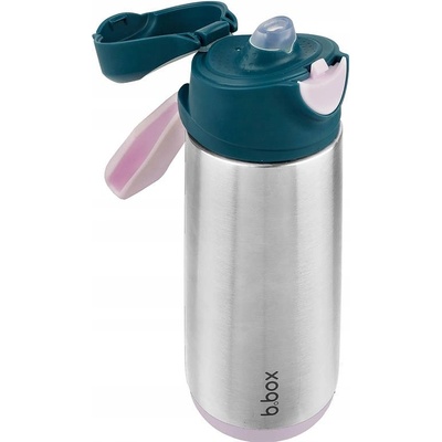 b.box Termoska na pitie šport indigo ružová 500 ml