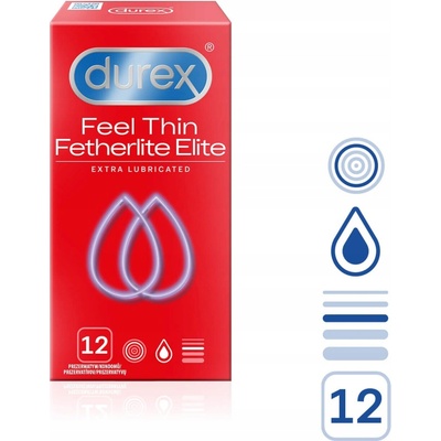 Durex Elite Fetherlite 12 ks
