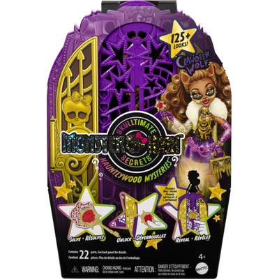 Mattel Monster High Skulltimate Secrets Hauntlywood Mysteries Clawdeen Wolf JBG80