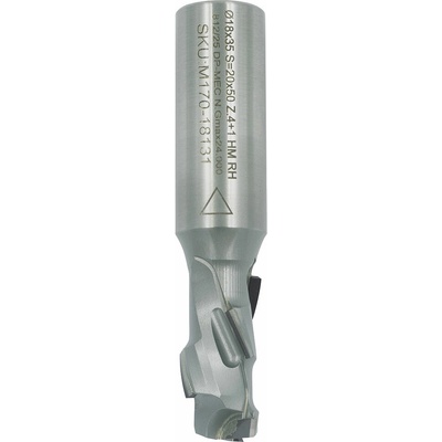 IGM Diamantová fréza Ekonomik Z1+1 - D18x35 L95 S=20x50 (4DP)