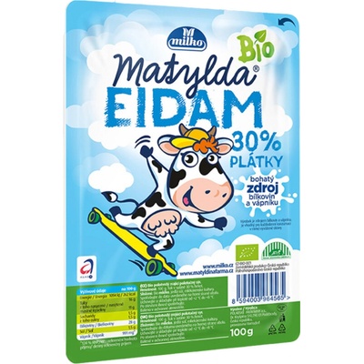 Milko Matylda z hor Bio eidam plátky 30% 100g