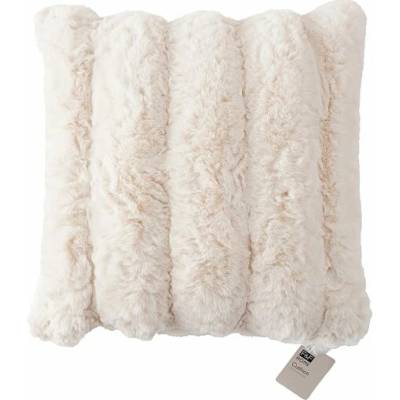 F&F Home Carved Faux Fur vankúš 45x45