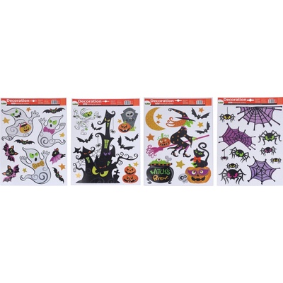 Wiky Dekorace okenní 41 x 29 cm Mix Halloween