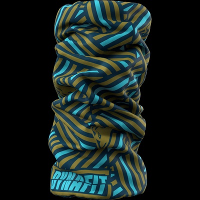 Dynafit Logo neck Gaiter army razzle dazzle
