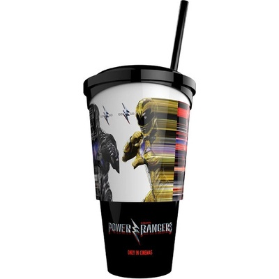 CORNiCO Pohár filmový s hračkou Power Rangers na nápoje 500 ml
