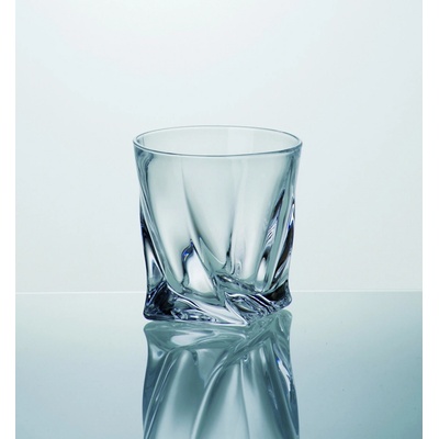 Crystalite Bohemia Sklenice na whisky Quadro 340ml 6ks