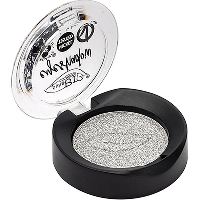 puroBIO cosmetics Minerální oční stíny 23 Silver 2,5 g, náplň