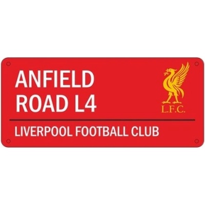 Fan-shop Plechová cedule LIVERPOOL FC colour