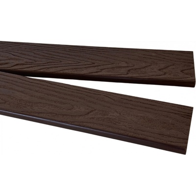 Gutta Guttafence WPC plotovka 3D s rovnou hlavou 71 x 11 x 500 mm oak brown – Hledejceny.cz