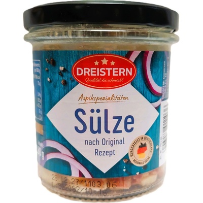 Dreistern Sülze nach Original Rezept aspik sulc originál 280 g