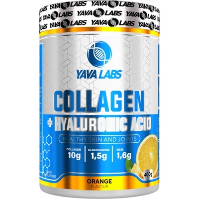 YAVALABS Collagen + Hyaluronic Acid Orange 400 g