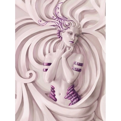 Preinterier Fototapeta panel - PL0620 - 3D žena vlies - 206cm x 275cm