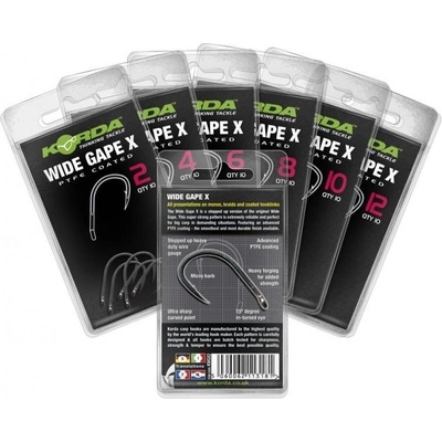Korda Wide Gape X veľ.6 10 ks