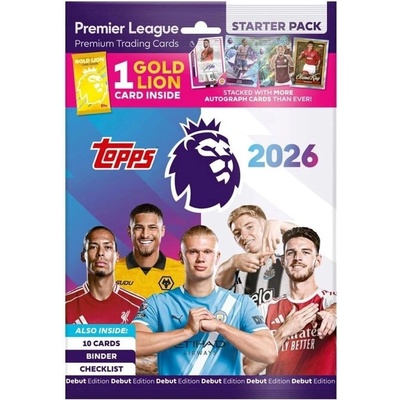 Topps Starter pack PREMIER LEAGUE 2026 – Hledejceny.cz