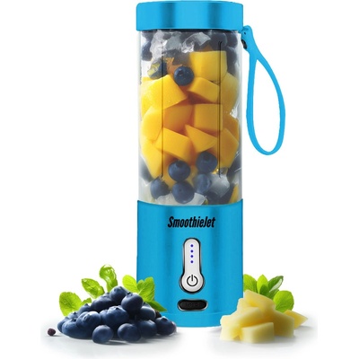 SmoothieJet přenosný USB Smoothie 530 ml - Blendy10 Modrá